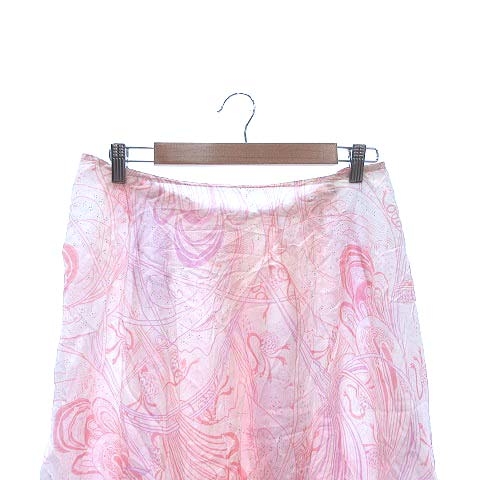 ツモリチサト TSUMORI CHISATO フレアスカート ミモレ ロング シフォン 