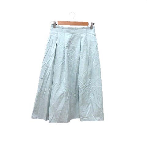 ボールジー BALLSEY トゥモローランド フレアスカート ロング 34 水色  