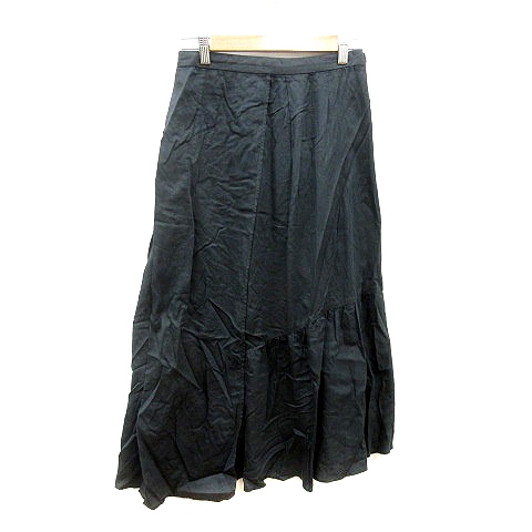 マカフィー MACPHEE トゥモローランド フレアスカート ミモレ ロング  