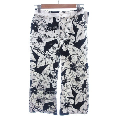 バレンザポースポーツ VALENZA PO SPORTS クロップドパンツ 花柄 40 