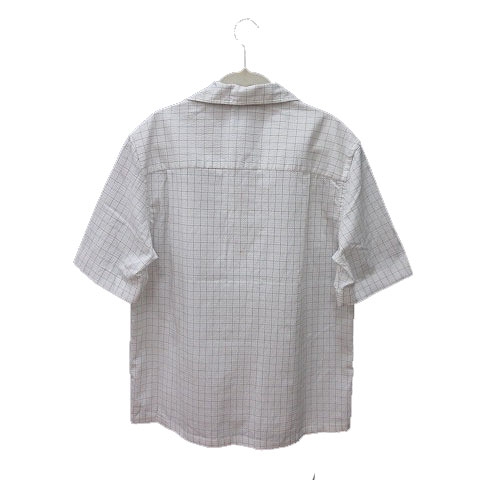 【新品】 ZARA クロシェ　メッシュ　ニット　オープンカラーシャツ　XL 新品】 ZARA クロシェ メッシュ ニット オープンカラーシャツ XL