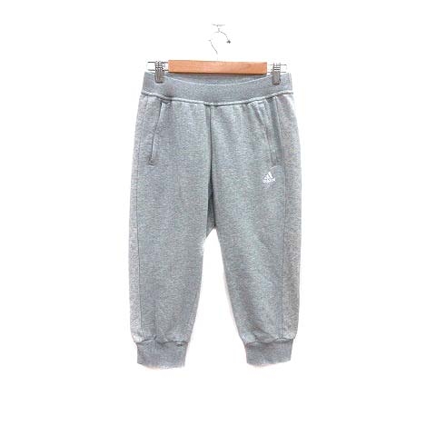 アディダス adidas ジョガーパンツ クロップド スウェット S