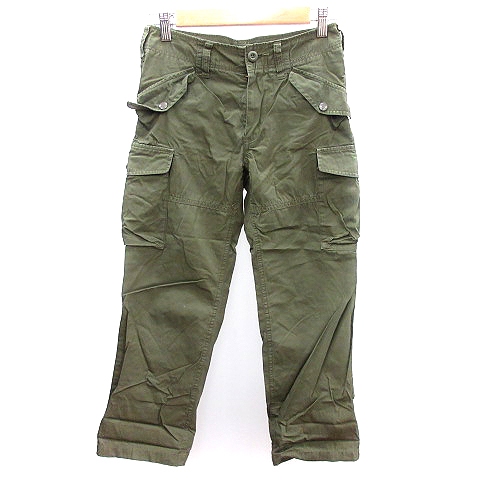 Spick & Span ワークパンツ 34 カーキ