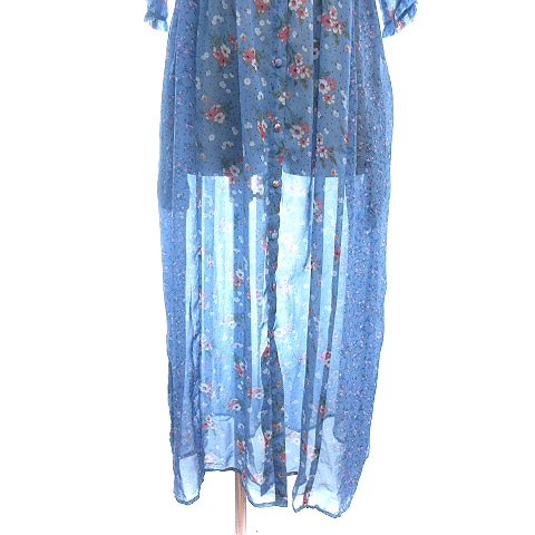 アズノウアズ ピンキー AS KNOW AS PINKY シャツワンピース マキシ