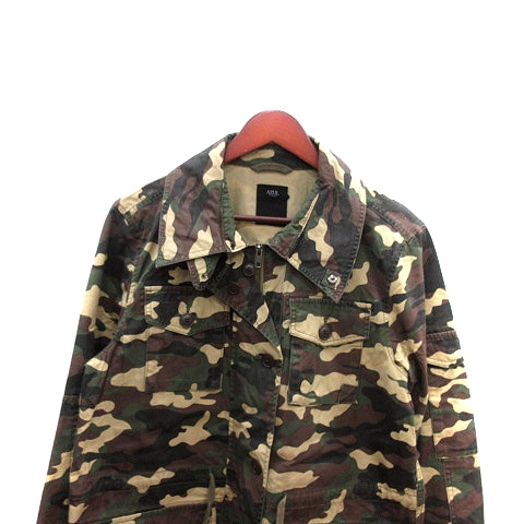 アズールバイマウジー AZUL by moussy ミリタリージャケット ステン