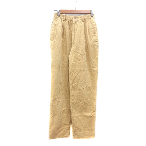 パーリーゲイツ PEARLY GATES テーパードパンツ コーデュロイ 1 黄色
