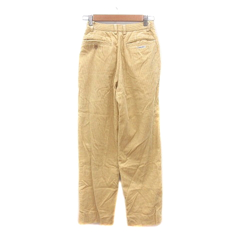 パーリーゲイツ「PEARLY GATES」フロントタック コーデュロイパンツ　２ パーリーゲイツ PEARLY GATES テーパードパンツ コーデュロイ 1 黄色