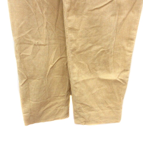 パーリーゲイツ PEARLY GATES テーパードパンツ コーデュロイ 1 黄色