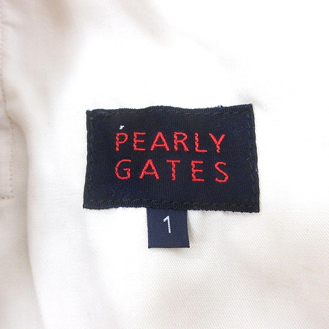 パーリーゲイツ PEARLY GATES テーパードパンツ コーデュロイ 1 黄色