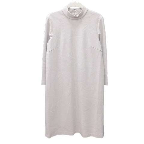アルアバイル allureville ワンピース ひざ丈 ハイネック 長袖