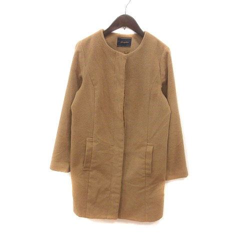 Loungedress GALLARDAGALANTE ノースリーブワンピース 定価30，240円 ブラウン 秋 冬 ラウンジドレス ガリャルダガランテ