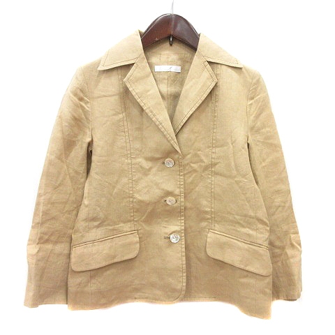 ドゥーズィエムクラス テーラードジャケット リネン 100% スーツ 日本