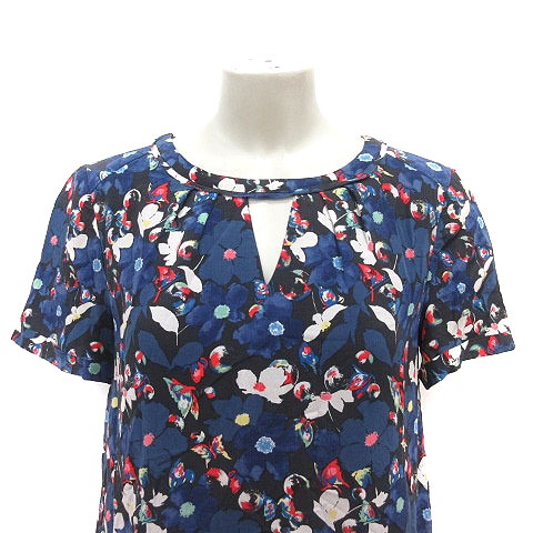 コントワーデコトニエ　半袖　シルクレーヨン　カットソー 38 ファッション コントワーデコトニエ シルク／綿 2枚合わせ