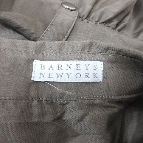 バーニーズニューヨーク BARNEYS NEW YORK シャツワンピース ひざ丈