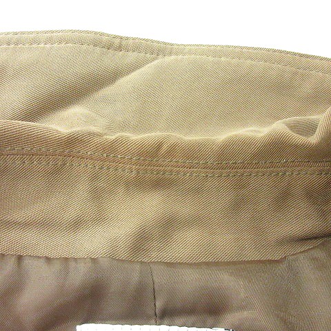 ザラ ZARA チェスターコート 総裏地 ダブル XS ベージュ /MN レディース