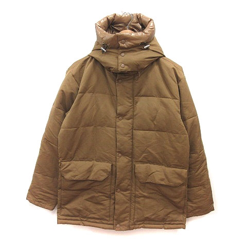 ビームスハート BEAMS HEART 中綿ジャケット 総裏地 フード S ベージュ /MS メンズ