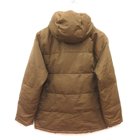 ビームスハート BEAMS HEART 中綿ジャケット 総裏地 フード S ベージュ /MS メンズ