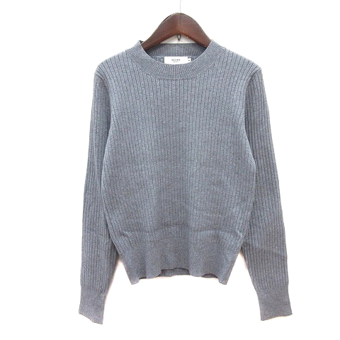 ビームスハート BEAMS HEART ニット セーター 長袖 リブ M グレー /MN BEAMS HEART グレー ニットセーター