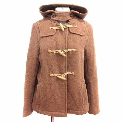 HARNOLD BROOK ダッフルコート 英国製 40 L オレンジ ウール HARNOLD