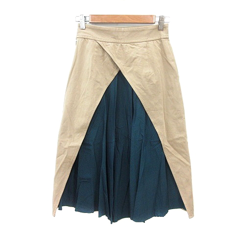 バーニーズニューヨーク BARNEYS NEW YORK フレアスカート ミモレ  