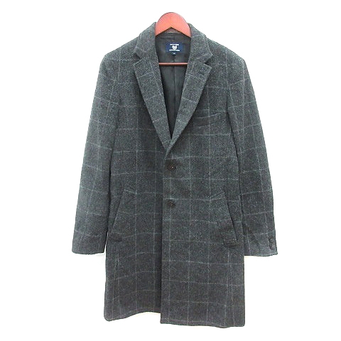 COMME CA COMMUNE チェスターコート メンズ M ネイビー チェスターコート コムサ セールPicchiチェスターコート