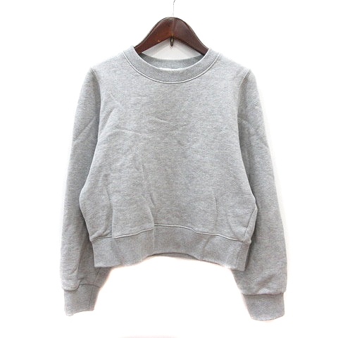オオトロ OHOTORO トレーナー スウェット 長袖 グレー /MN レディース