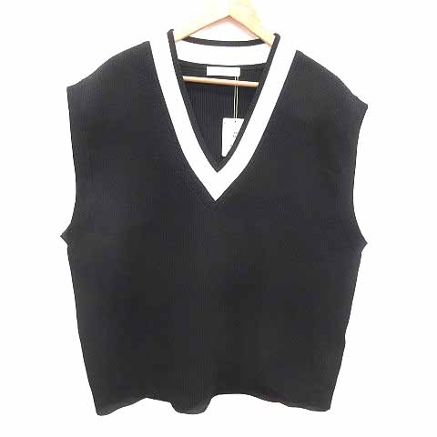 フリークスストア FREAKS STORE ニットベスト プルオーバー V
