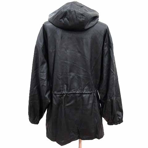 ジーナシス JEANASIS フェイクレザージャケット 合成皮革 ジップアップ