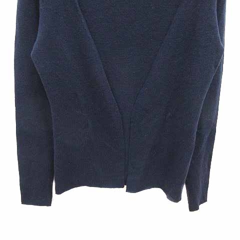 トゥモローランド マカフィー 上質ラムカシミヤ混 ルーズ ニット カーデ ブルー トゥモローランド マカフィー 上質ラムカシミヤ混 ルーズ ニット