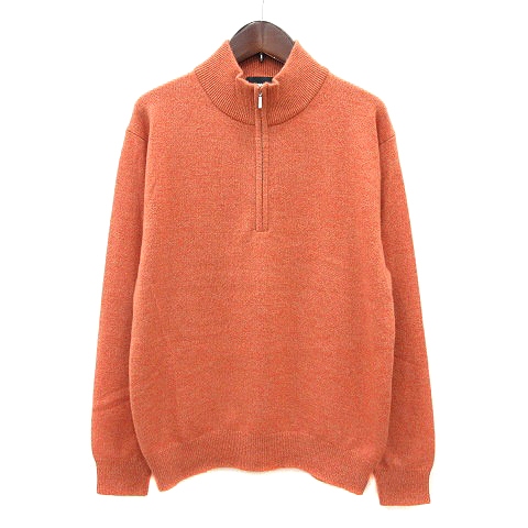 オースチン・リード（Austin Reed）カシミヤ100%セーター オースチン リード Austin Reed ニット セーター ハーフジップ 長袖