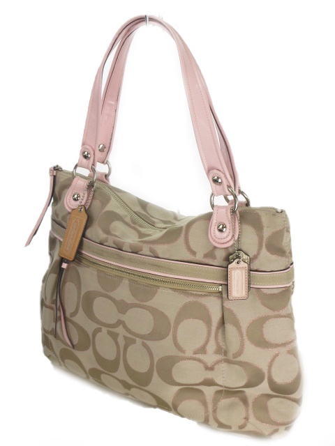 コーチ COACH L1120-18979 バッグ ハンド チャーム ラメ PVC 総