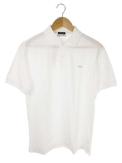 未使用品 ラコステ LACOSTE EXCLUSIVE EDITION ポロシャツ 半袖 ロゴ 