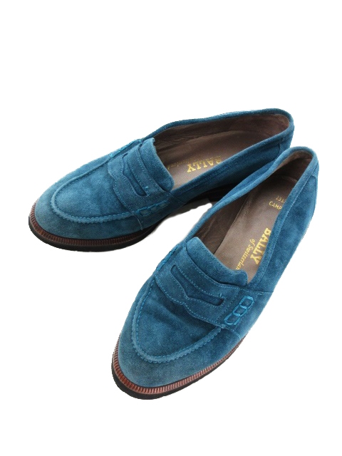 BALLY バリーグリーン ローファー 期間限定 最終処分価格 BALLY バリー ローファーおしゃれなモス