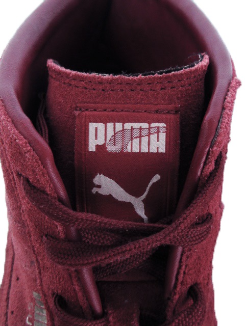 プーマ Puma スニーカー シューズ スウェードミッドクラシック 07 ハイカット スエード 31 赤 レッド Mn6 メンズ 198 ベクトルパーク