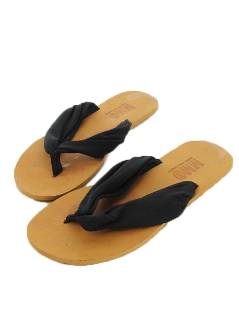 メゾンマルジェラ Maison Margiela サンダル トング フラット 38 茶  