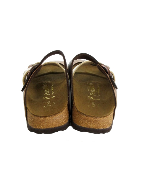 新品♡Papillio コンフォートサンダル 25.0 cm ブラウン ビルケンシュトック BIRKENSTOCK パピリオ Papillio サンダル