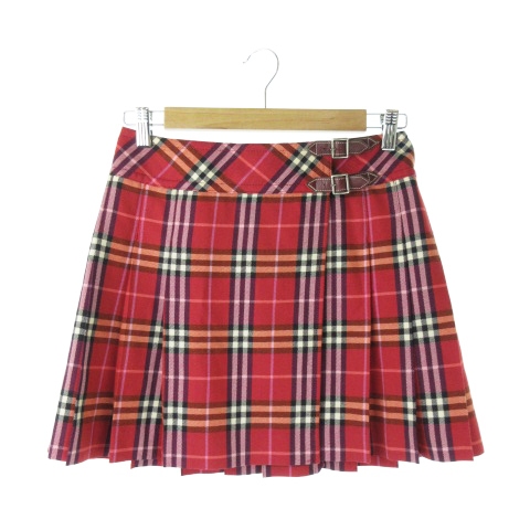 バーバリーブルーレーベル BURBERRY BLUE LABEL スカート ミニ 台形 