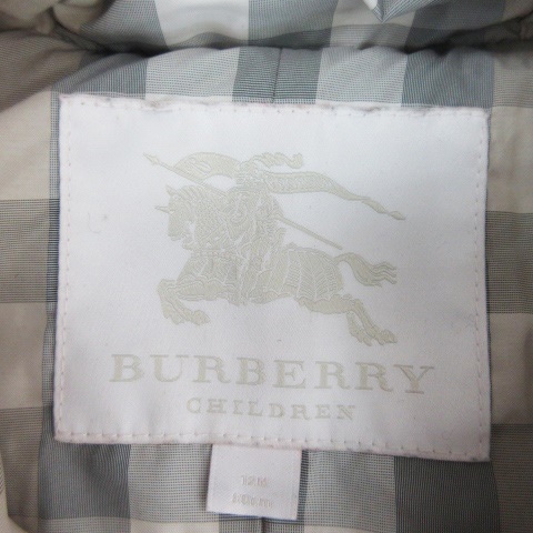 バーバリー チルドレン BURBERRY CHILDREN ロンパース ダウン 長袖