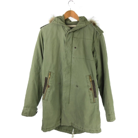 アールニューボールド R.NEWBOLD コート モッズ ジップアップ ライナー 