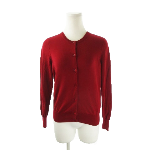 BEAMS - BEAMS(ビームス) 長袖セーター レディース - レッド Demi-Luxe BEAMS(ビームス) 長袖セーター レディース - レッド Demi-Luxe