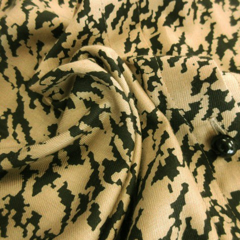 エムプルミエ ブラック M Premier Black シャツ ブラウス ボウタイ 長袖 千鳥格子 総柄 36 茶 ブラウン Yh14 レディース 198 901910250177 ベクトルパーク