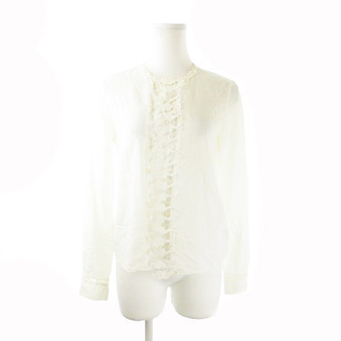 ミントデザインズ mintdesigns シャツ ブラウス ノーカラー 長袖  