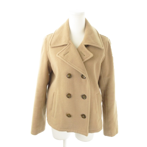 チャオパニック ティピー Ciaopanic Typy Pコート ピーコート ダブルフェイス ウール M 茶 ブラウン Mn1 レディース 198 ベクトルパーク