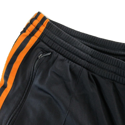 adidas ブラック オレンジ ジャージパンツ ir9894_s1.jpg