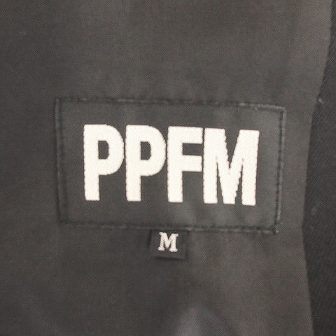 ピーピーエフエム PPFM ジャケット テーラード 総裏地 M 黒