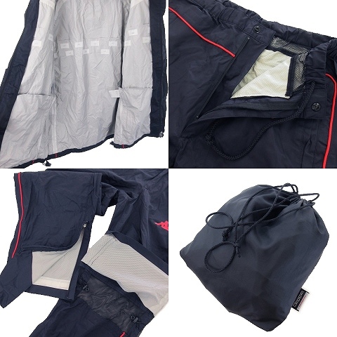 カッパ kappa セットアップ 上下 ジャージ ジャケット パンツ ナイロン