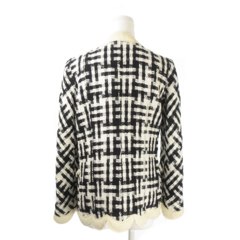 マークジェイコブス MARC JACOBS ジャケット ノーカラー スカラップ  