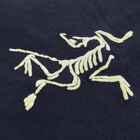 ポロシャツ　ARK’TERYX アークテリクス　紺ネイビー　ワンポイントロゴ　L ARC'TERYX 新品 アークテリクス Archaeopteryx Logo LS W アーキ