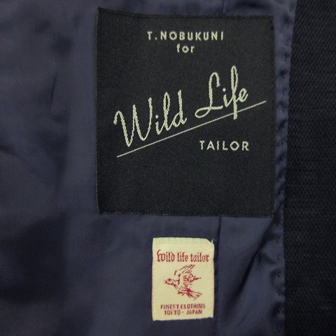 タイシノブクニ TAISHI NOBUKUNI WILD LIFE TAILOR ジャケット