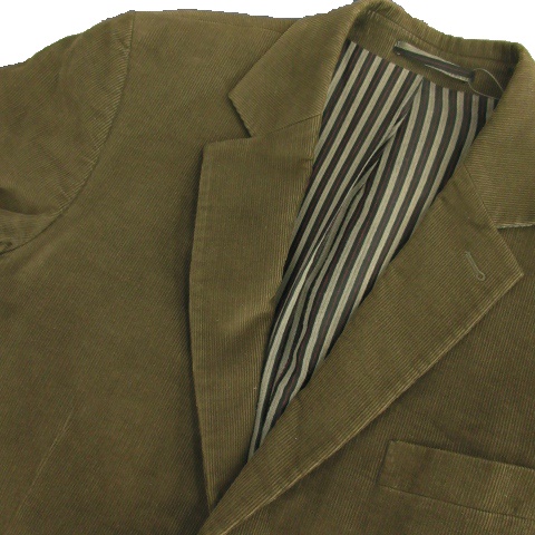 agnes b. homme アニエスベー コーデュロイ ジャケット グリーン